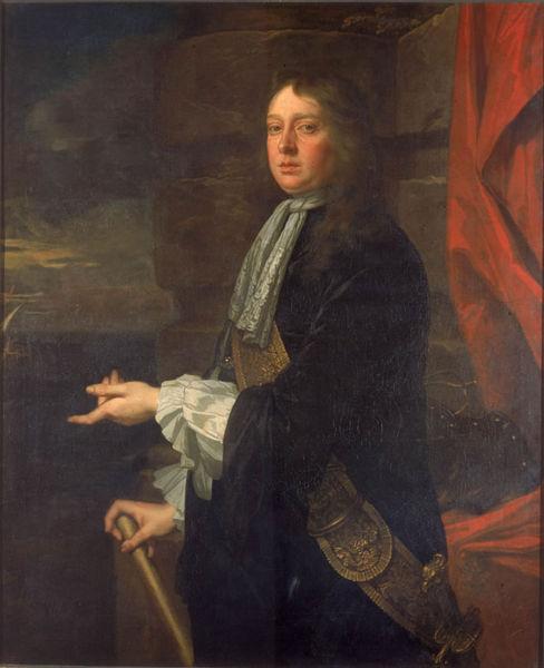 Sir Peter Lely Portrait of William Penn. oil painting picture